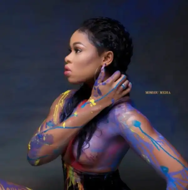 2018 Ex BBNaija Housemate, Princess, Rocks Body Paint (Photo)